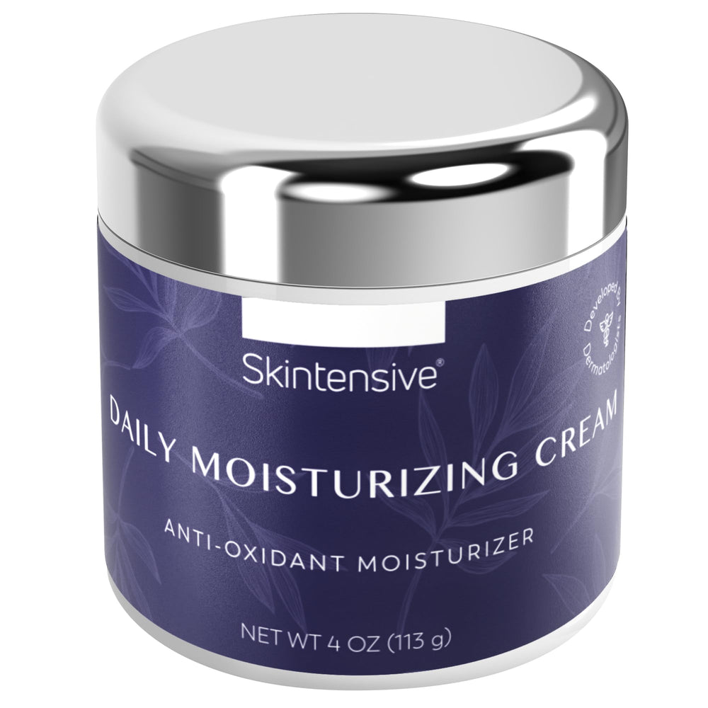 Skintensive fragile skin moisturizing cream bottle for daily hydration.