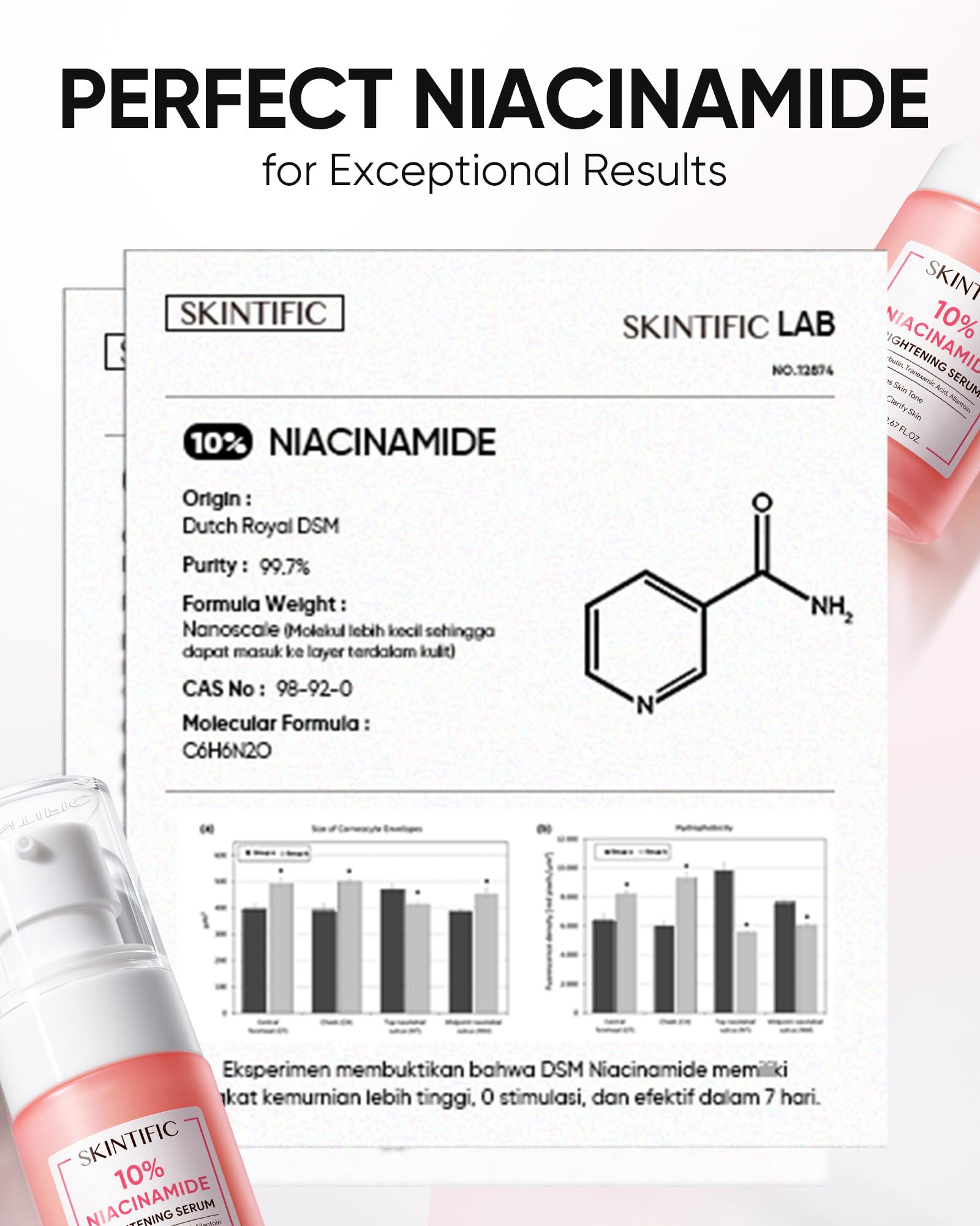 SKINTIFIC Centella Asiatica section conveys soothing, redness-reducing comfort