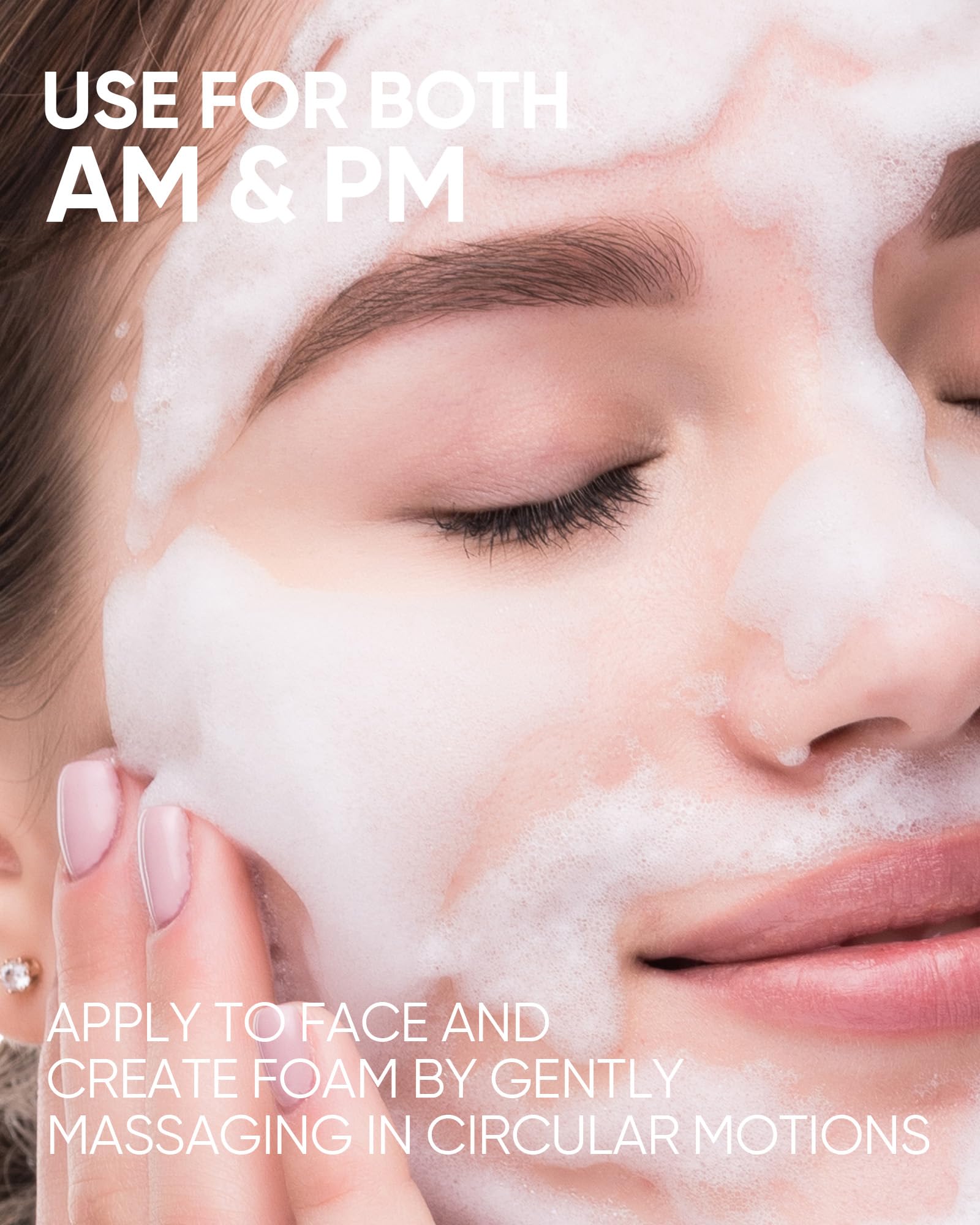 Dermatologist-tested badge on SKINTIFIC cleanser.