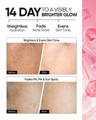 SKINTIFIC MSH jar top view emphasizing ceramides and tranexamic acid for brightening support