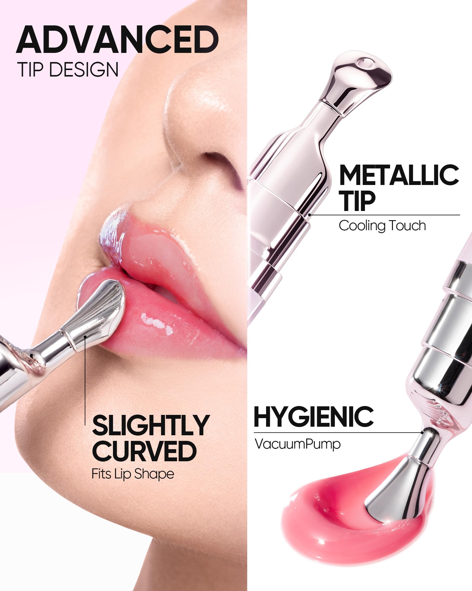 SKINTIFIC lip serum packaging close-up for premium skincare routine.