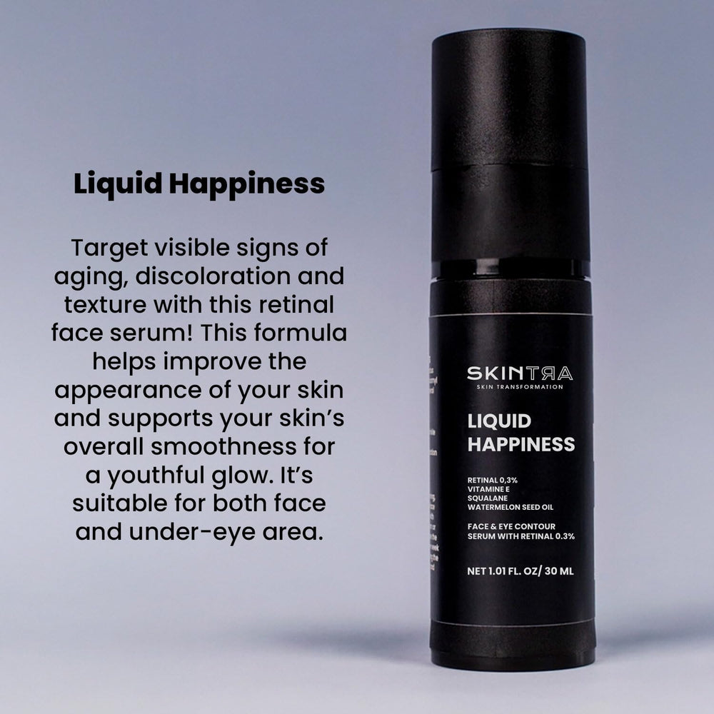Close-up of the lightweight oil blend delivering a non-greasy finish.