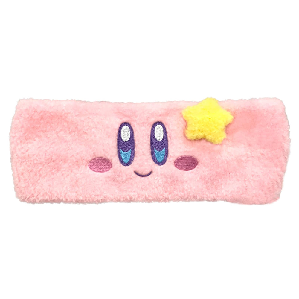 SKJ USA Kirby plush headband with soft fabric and star accent for comfortable skincare