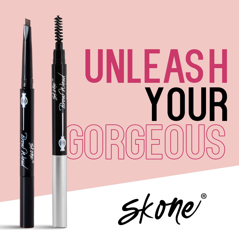 Skone chocolate for brunettes image implies shade compatibility with brown hair.