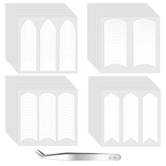 Skrfen French Tip Strip Moon Design 1 for clean, symmetrical French tips at home.