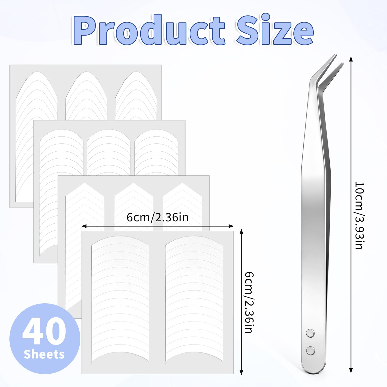 Skrfen French Tip Strip Moon Design 2 ideal for precise polish edges during DIY manicures.