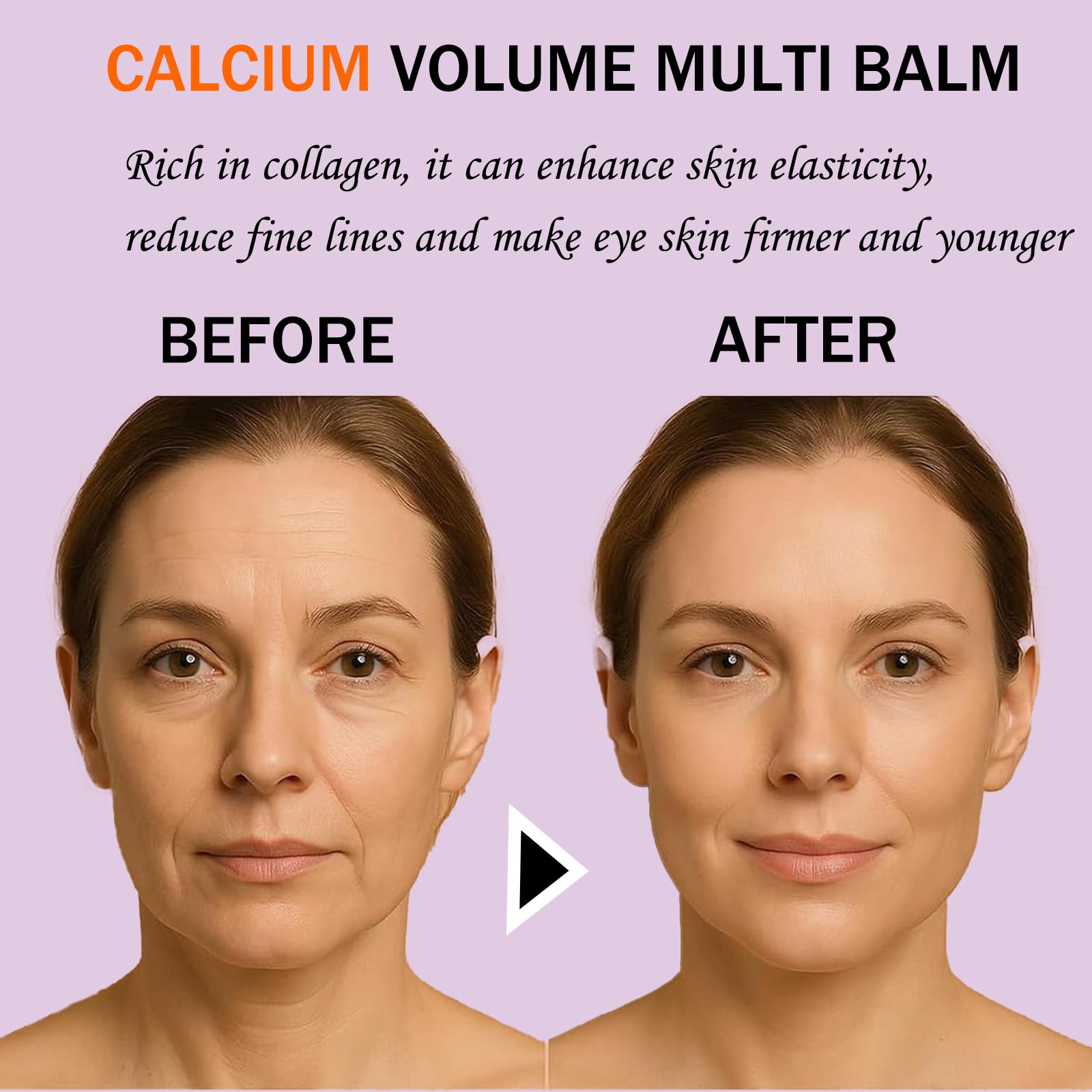 SKROSS Calcium Multi Balm texture appears lightweight and fast-absorbing.