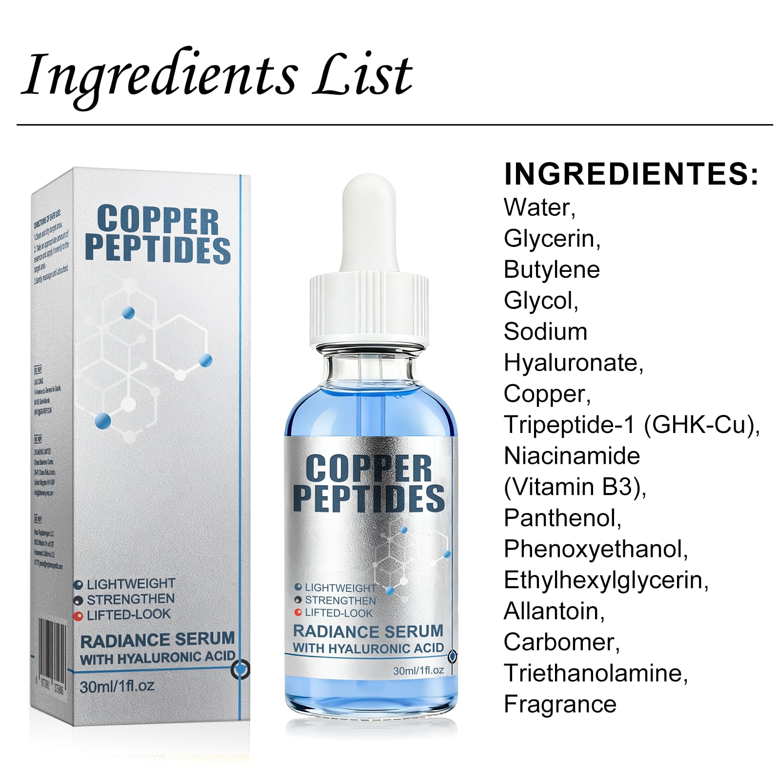 SKSOYT Copper Peptide Serum routine-ready image encourages consistent use