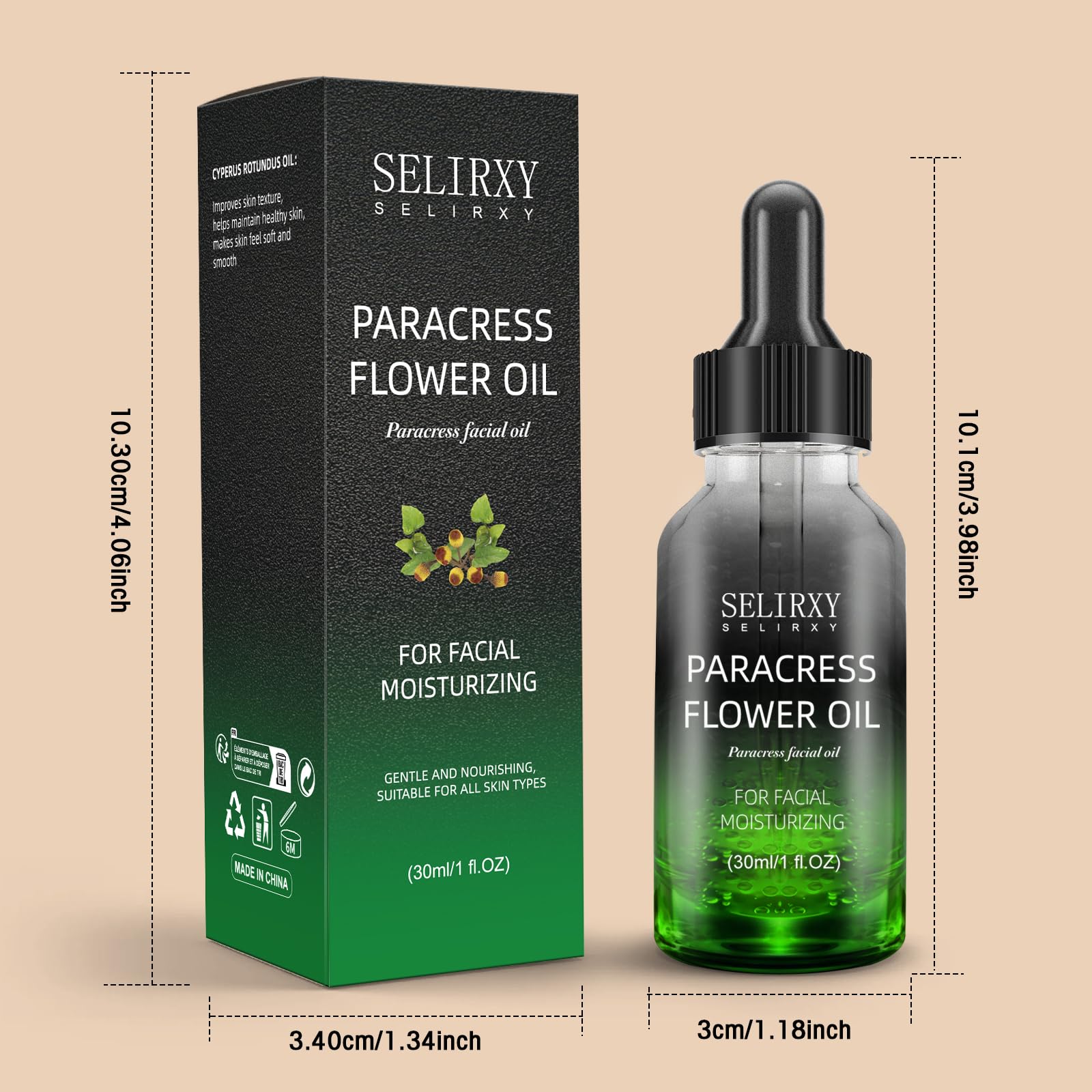 SKSOYT multi-use oil for face and body care.