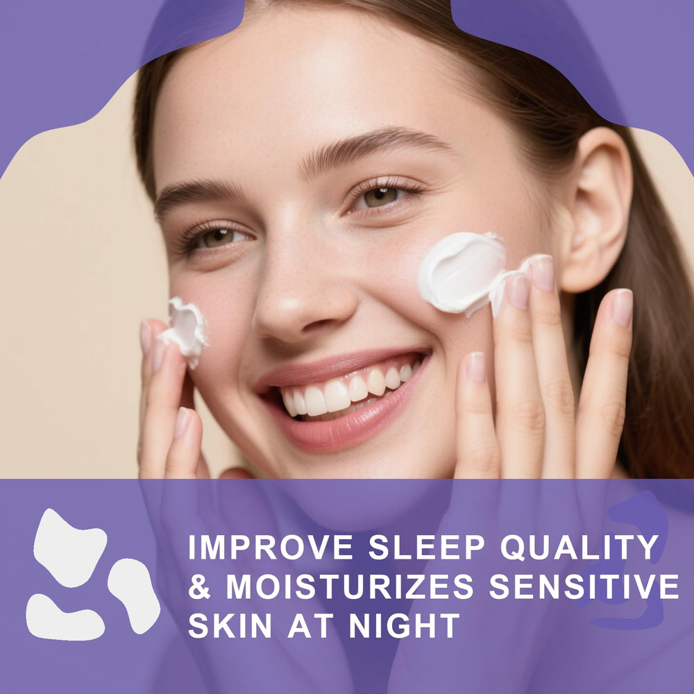 SKSOYT Retinol Night Cream ingredients with aloe and tea tree soothe and balance skin.