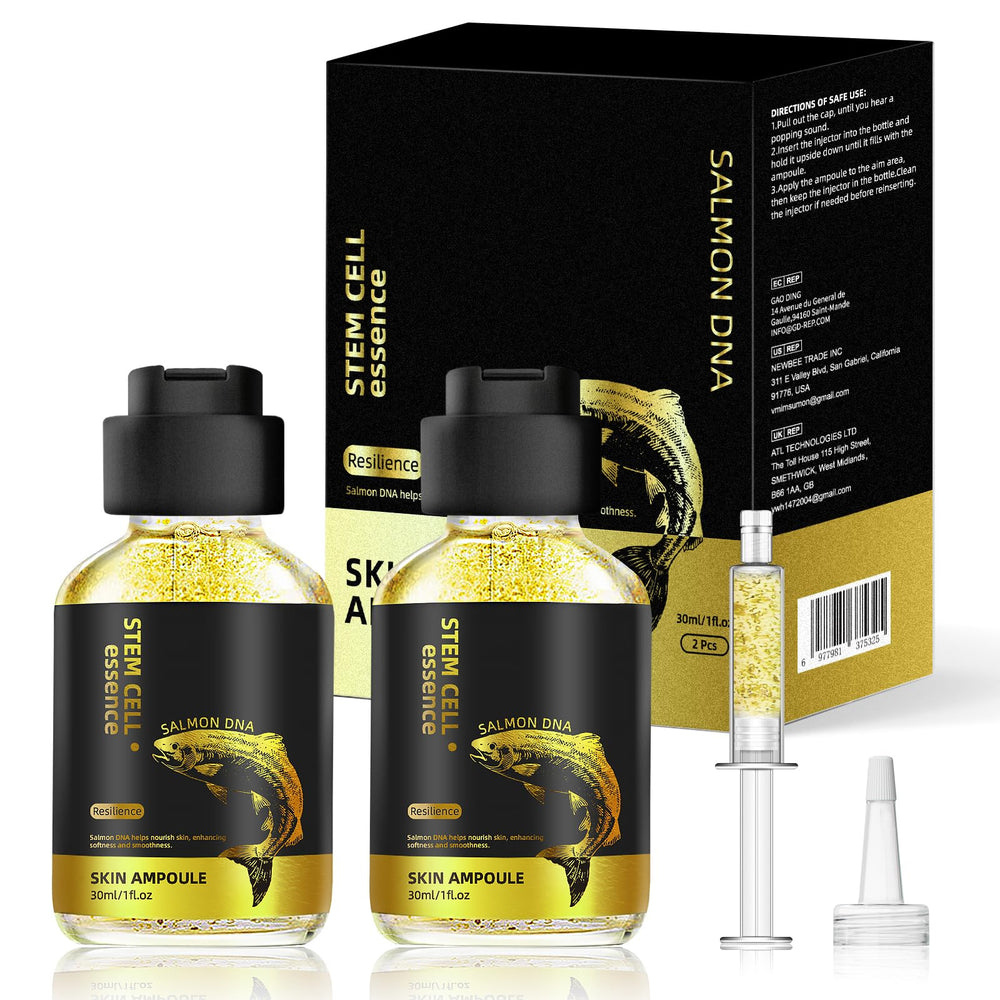 SKSOYT Salmon DNA Serum bottle ready for microneedling routine
