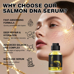 SKSOYT Salmon DNA Serum compatible with derma rollers for deeper hydration