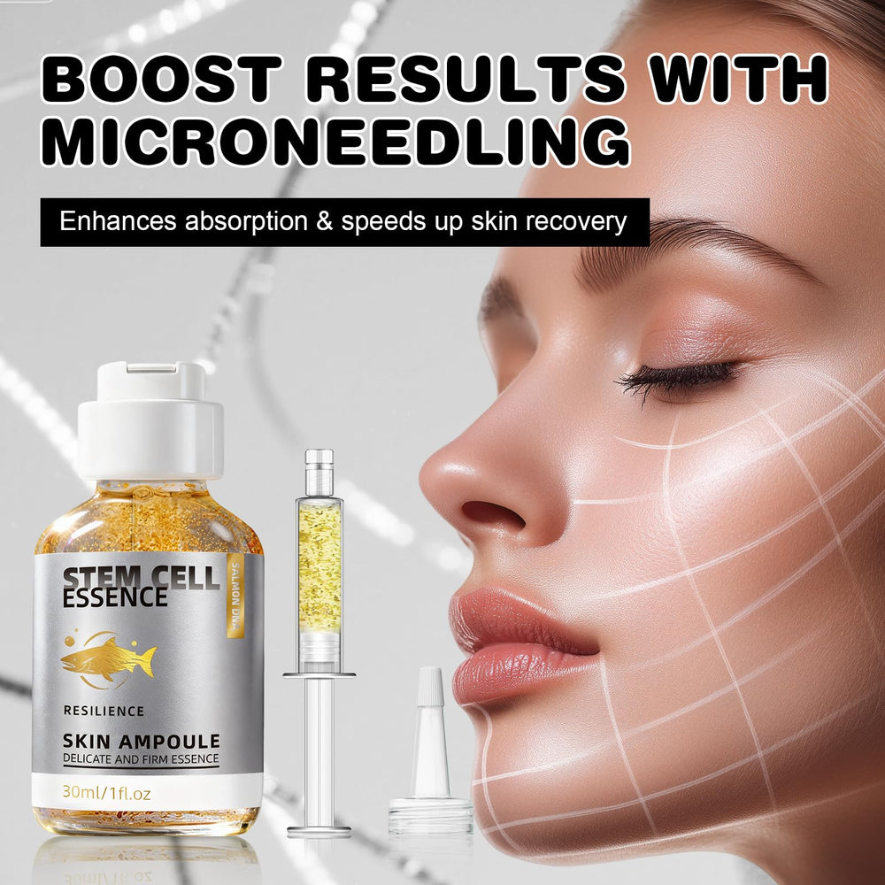 SKSOYT calming finish after application on sensitive skin
