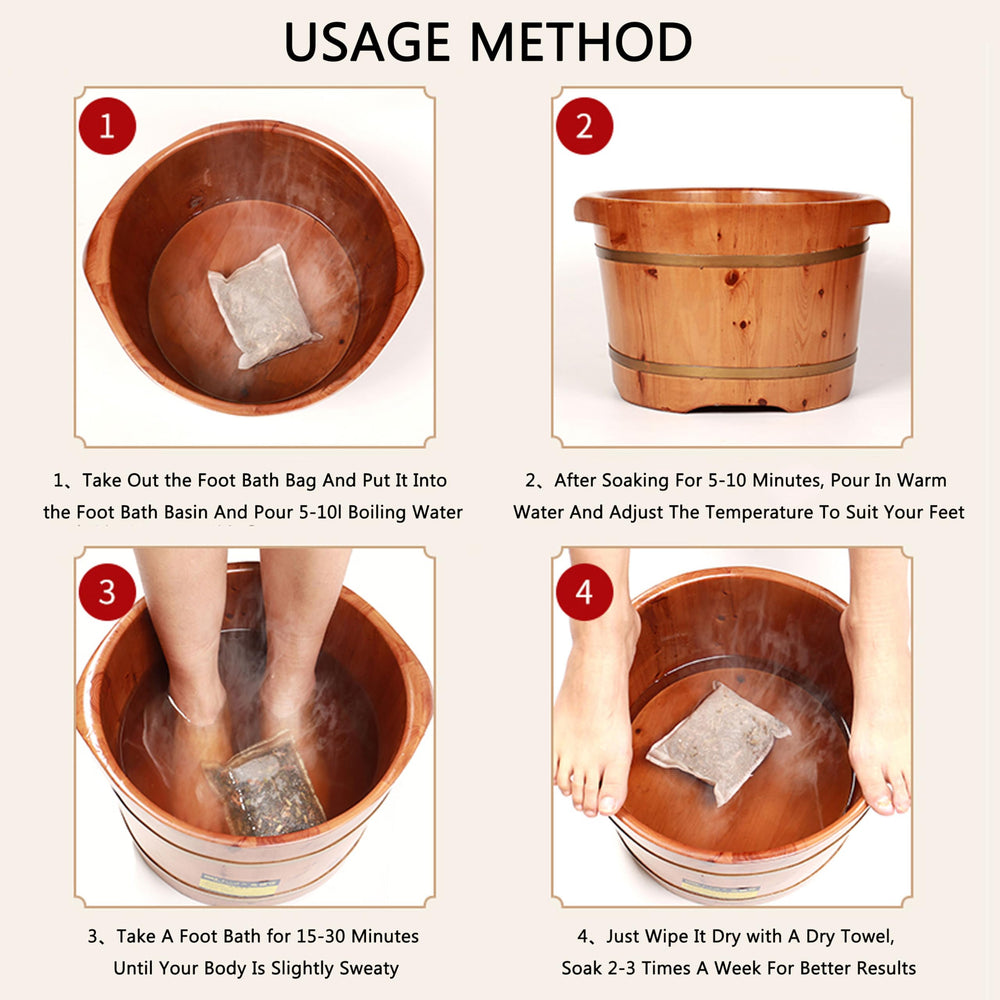 SKVSKV gift-ready detox foot soak for family health