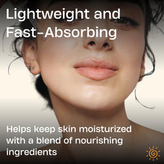 Sky and Sol bottle showing bakuchiol and sea buckthorn ingredients for radiant skin.