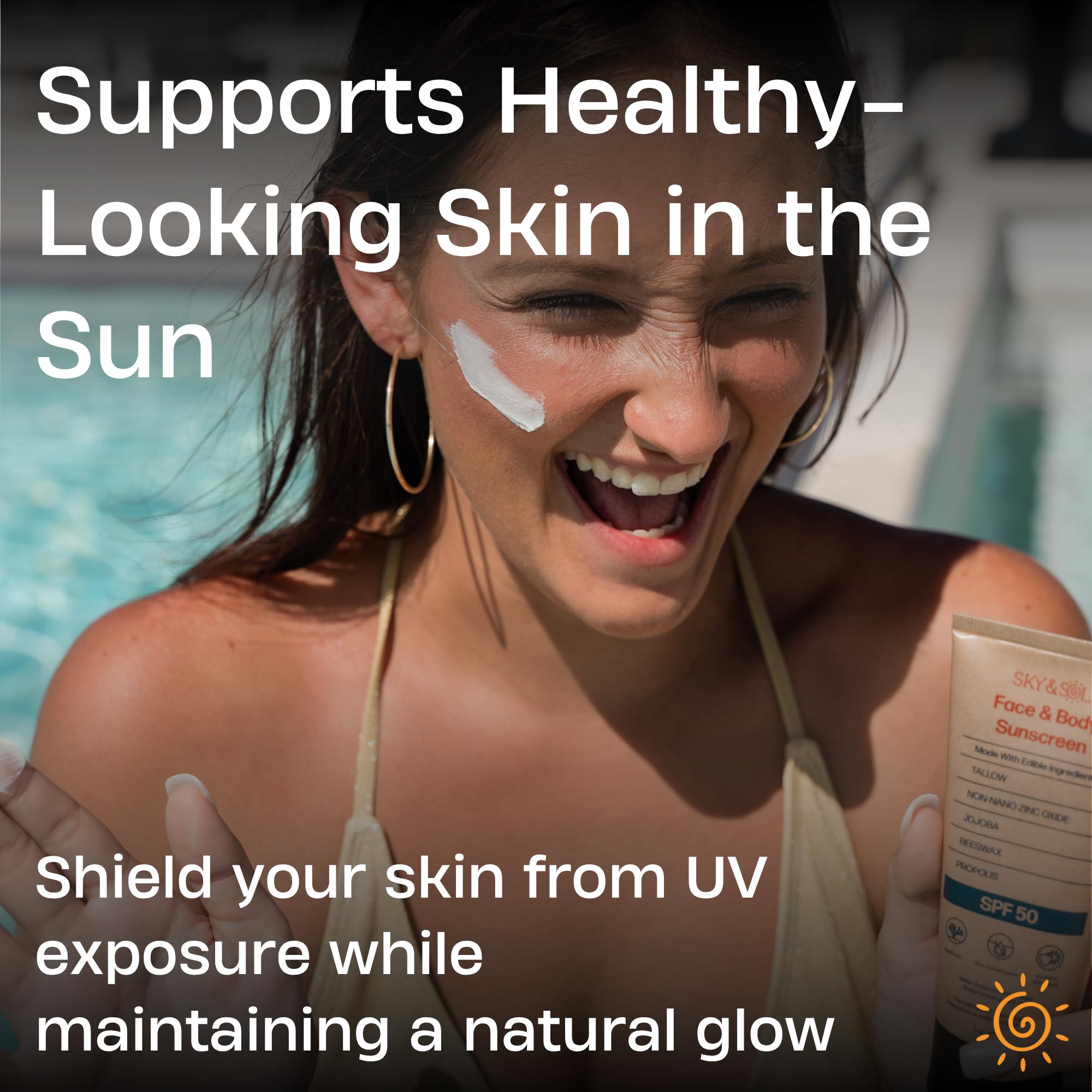 Sky and Sol SPF 50 sunscreen reef-safe for marine-friendly use