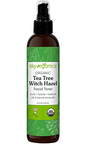 Sky Organics toner packaging emphasizes sustainable, recyclable materials and responsible sourcing.