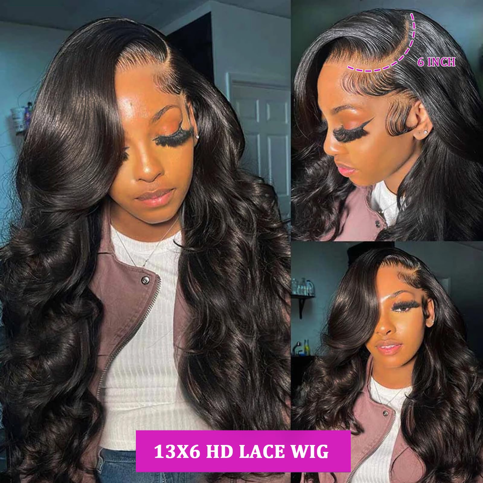 SkyGrow HD lace close-up highlighting seamless blend and smooth texture