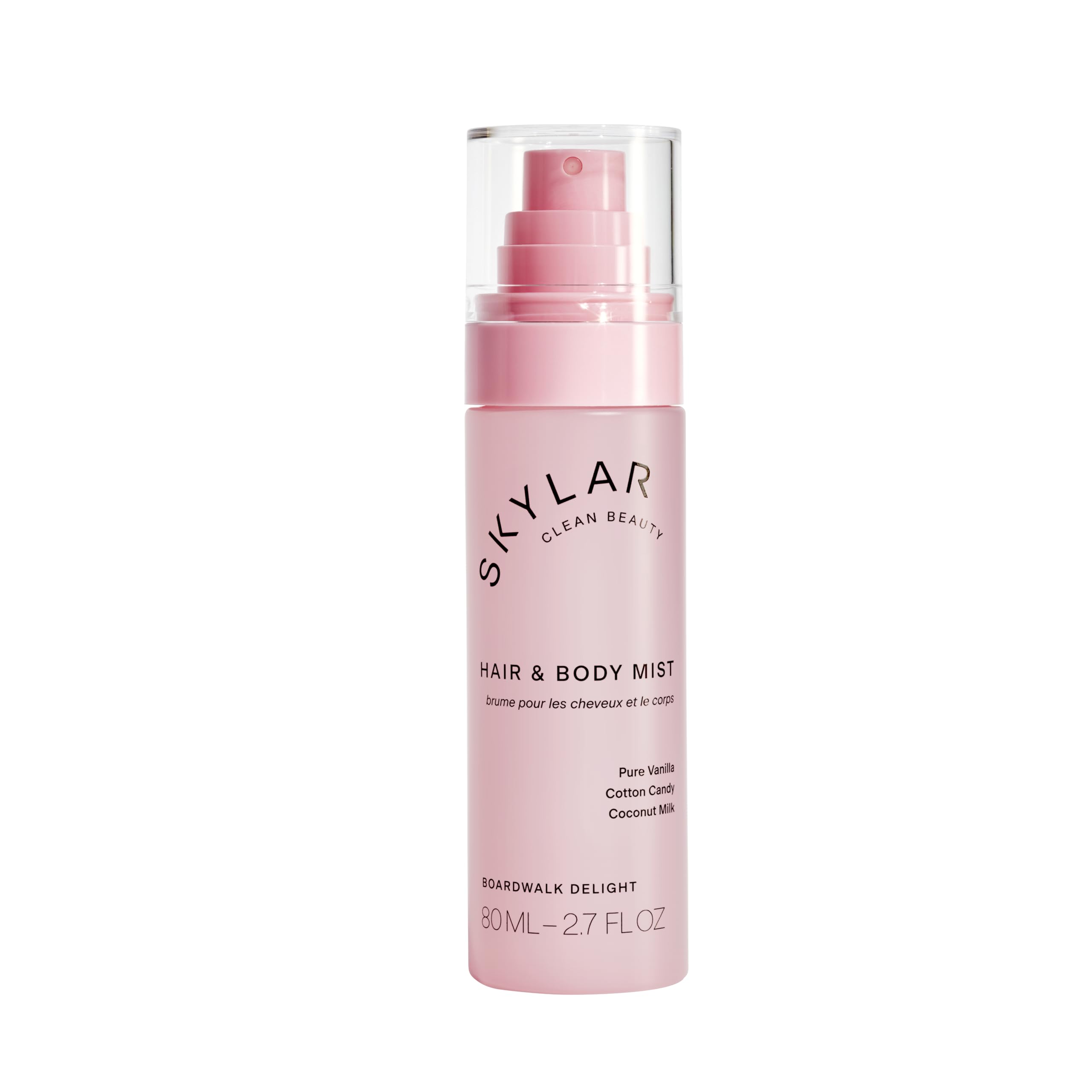Skylar Boardwalk Delight bottle close-up showing sleek design for everyday freshness.
