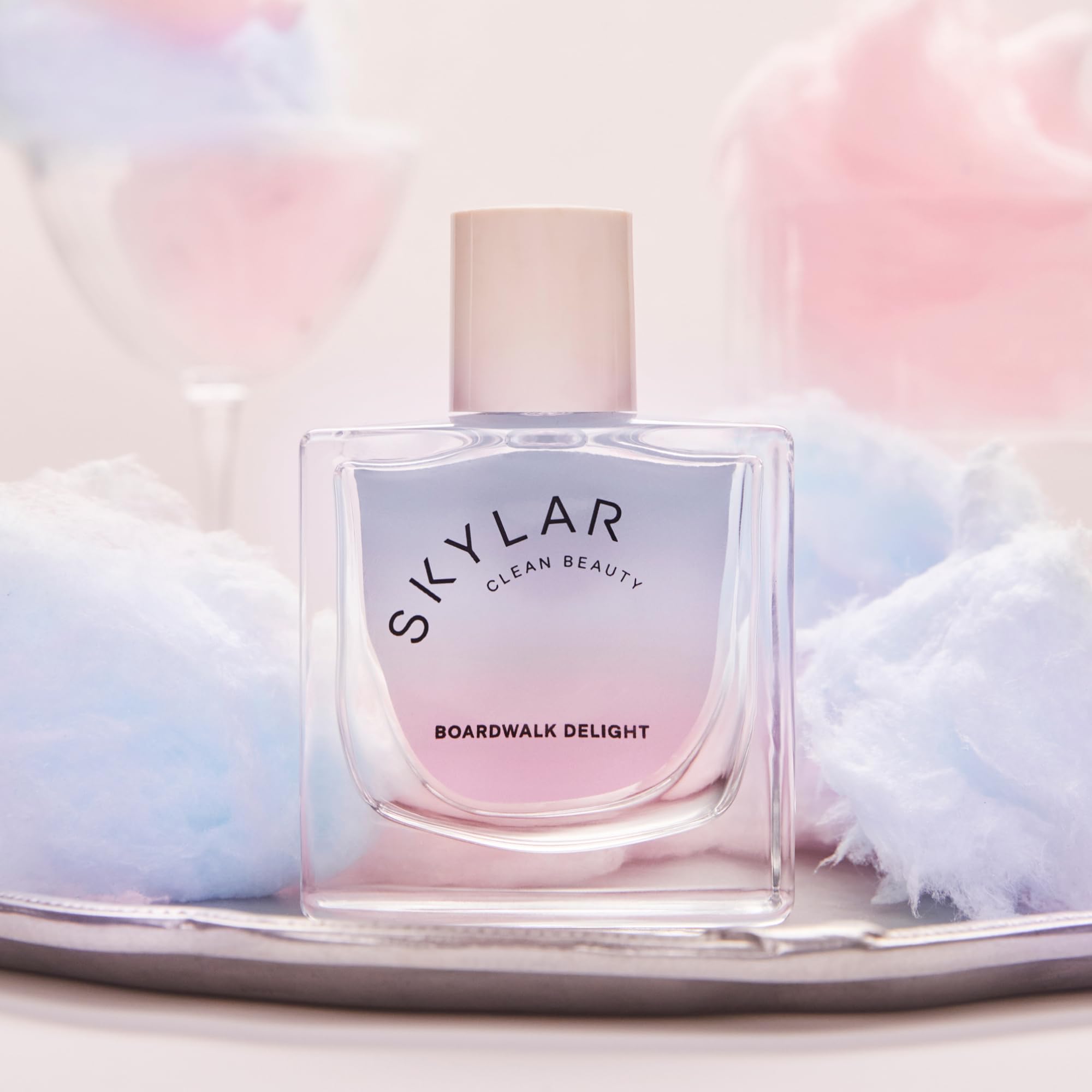 Skylar Boardwalk Delight packaging close-up: vegan, cruelty-free clean beauty.