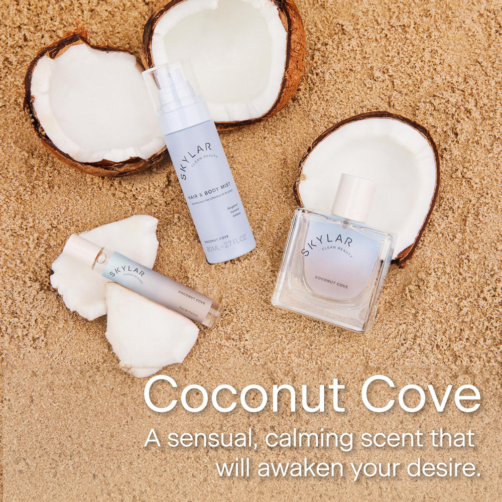 Skylar Coconut Cove fabric refresh spray for clothing and linens