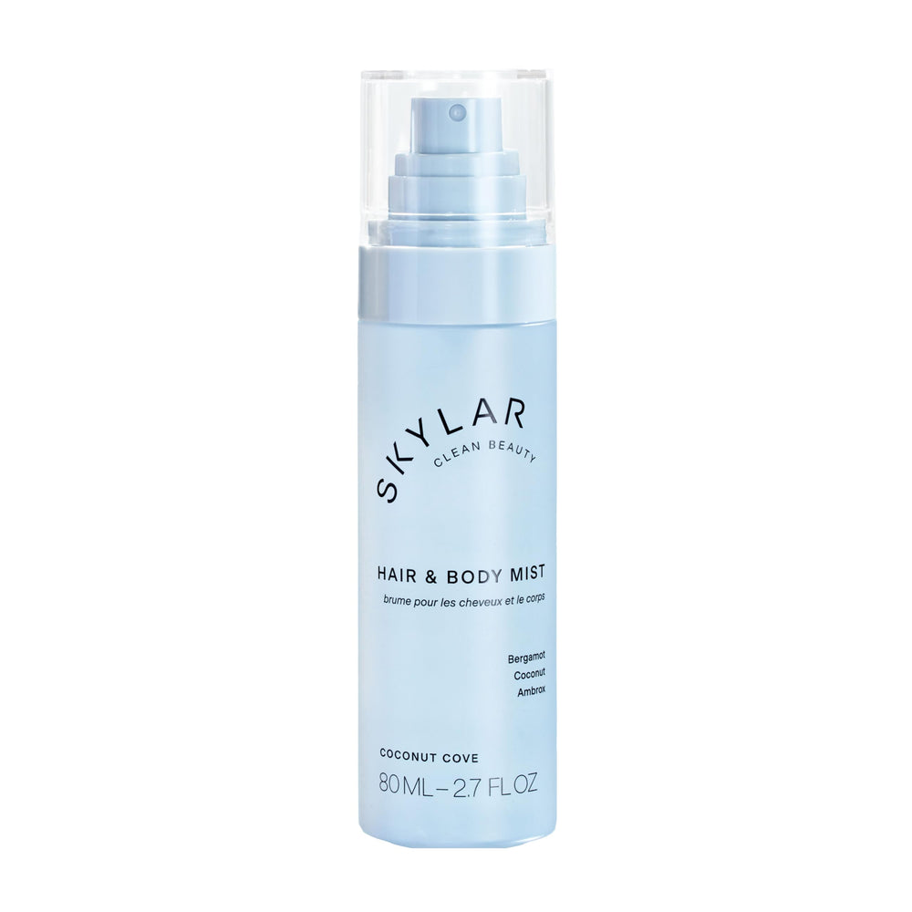 Skylar Coconut Cove bottle shown for easy on-the-go refreshing use