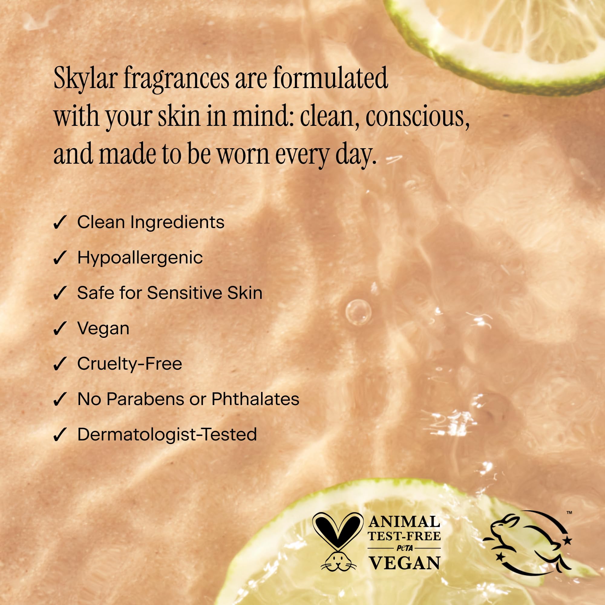 Skylar Lime Sands EDP compact packaging perfect for on-the-go touch-ups.