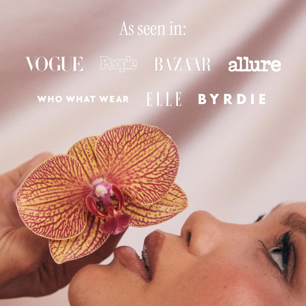 Skylar Nude Skin cedar and vanilla base scene implies a clean, safe fragrance for sensitive skin.
