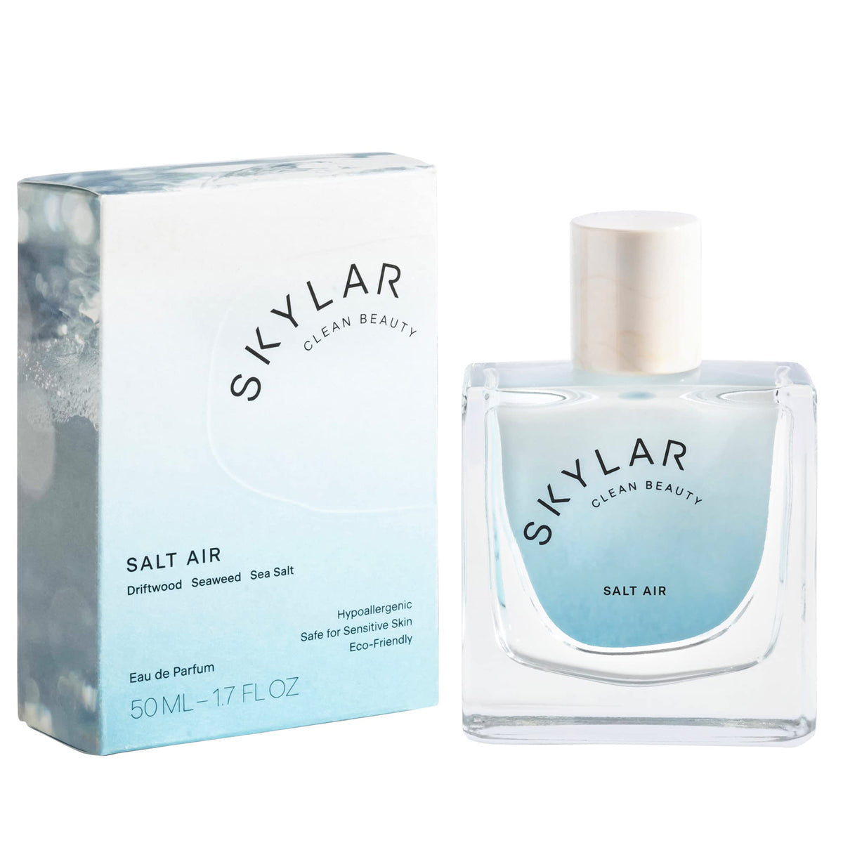 Skylar Salt Air bottle front showing a fresh seaside vibe for daily wear