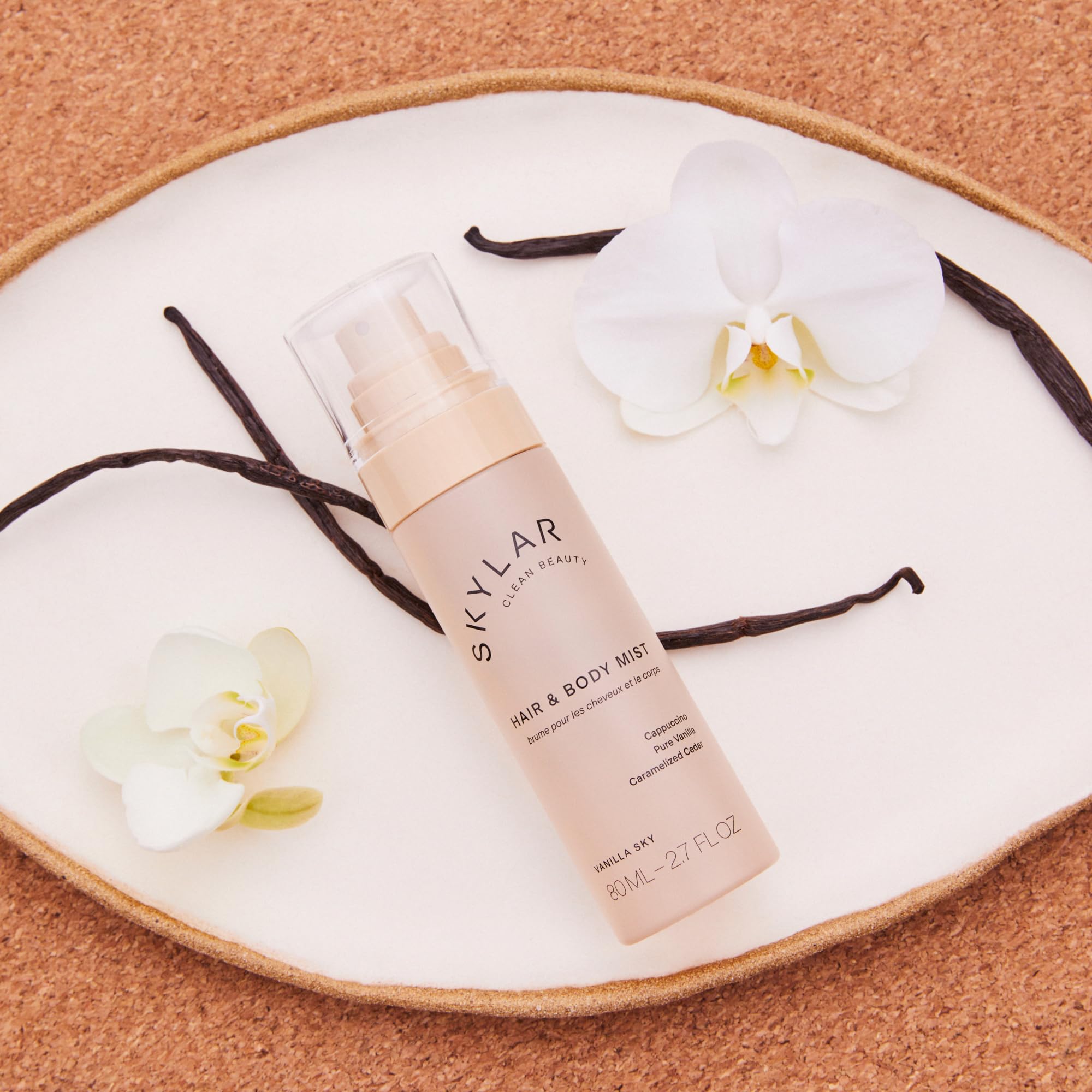 Skylar Vanilla Sky Mist travel-size bottle for on-the-go