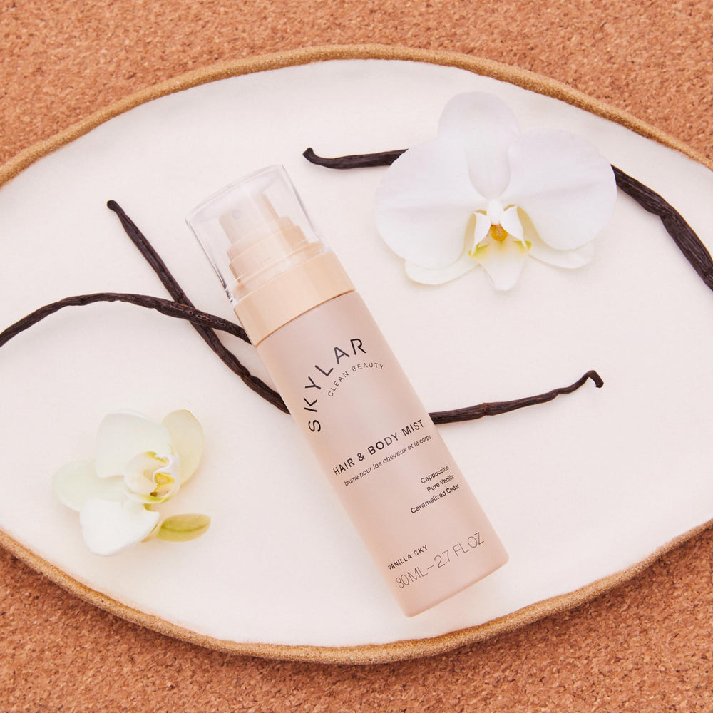 Skylar Vanilla Sky Mist travel-size bottle for on-the-go