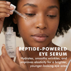 Eye area looks brighter and rested with BrightSkyn