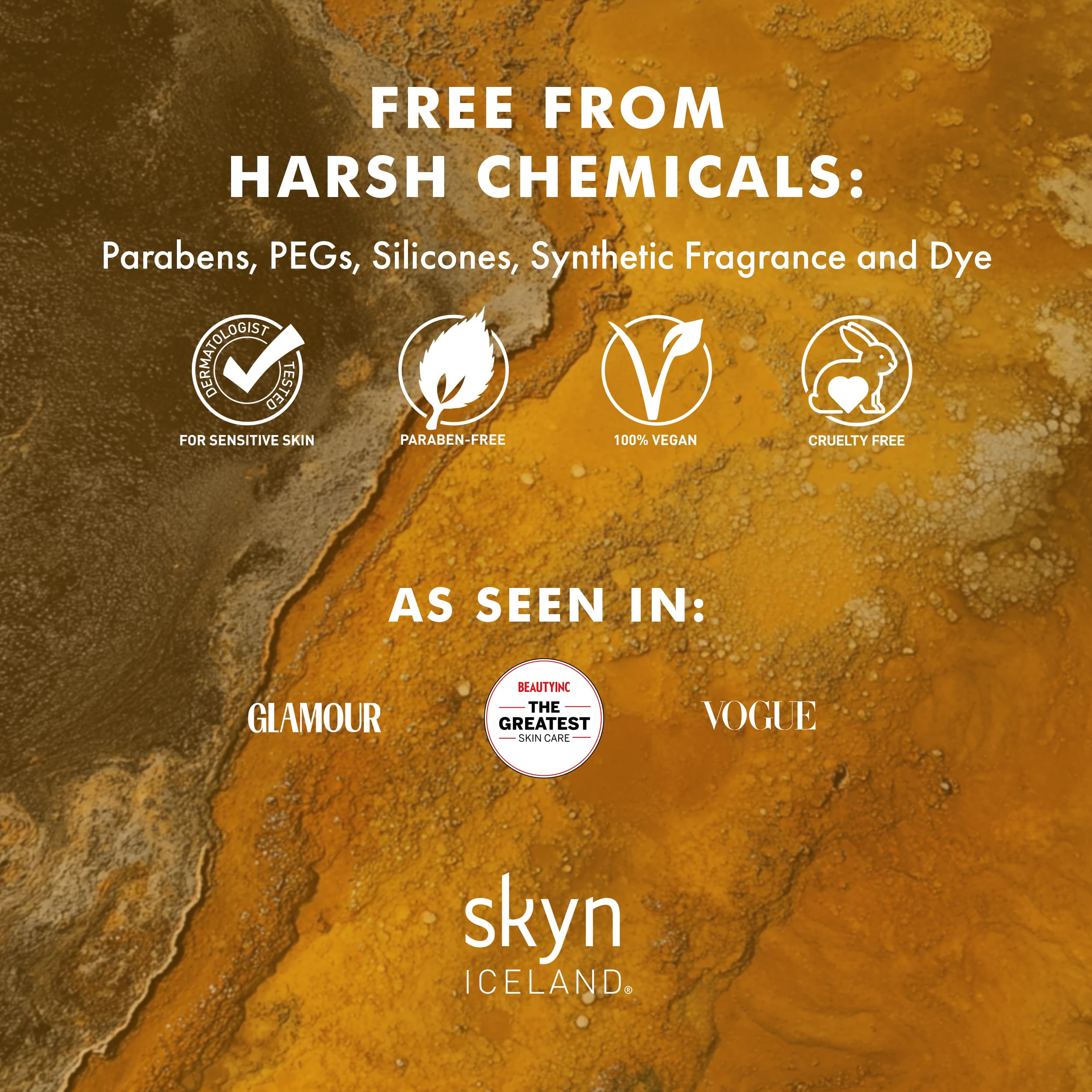 Skyn ICELAND chamomile cucumber centella eye-care closeup
