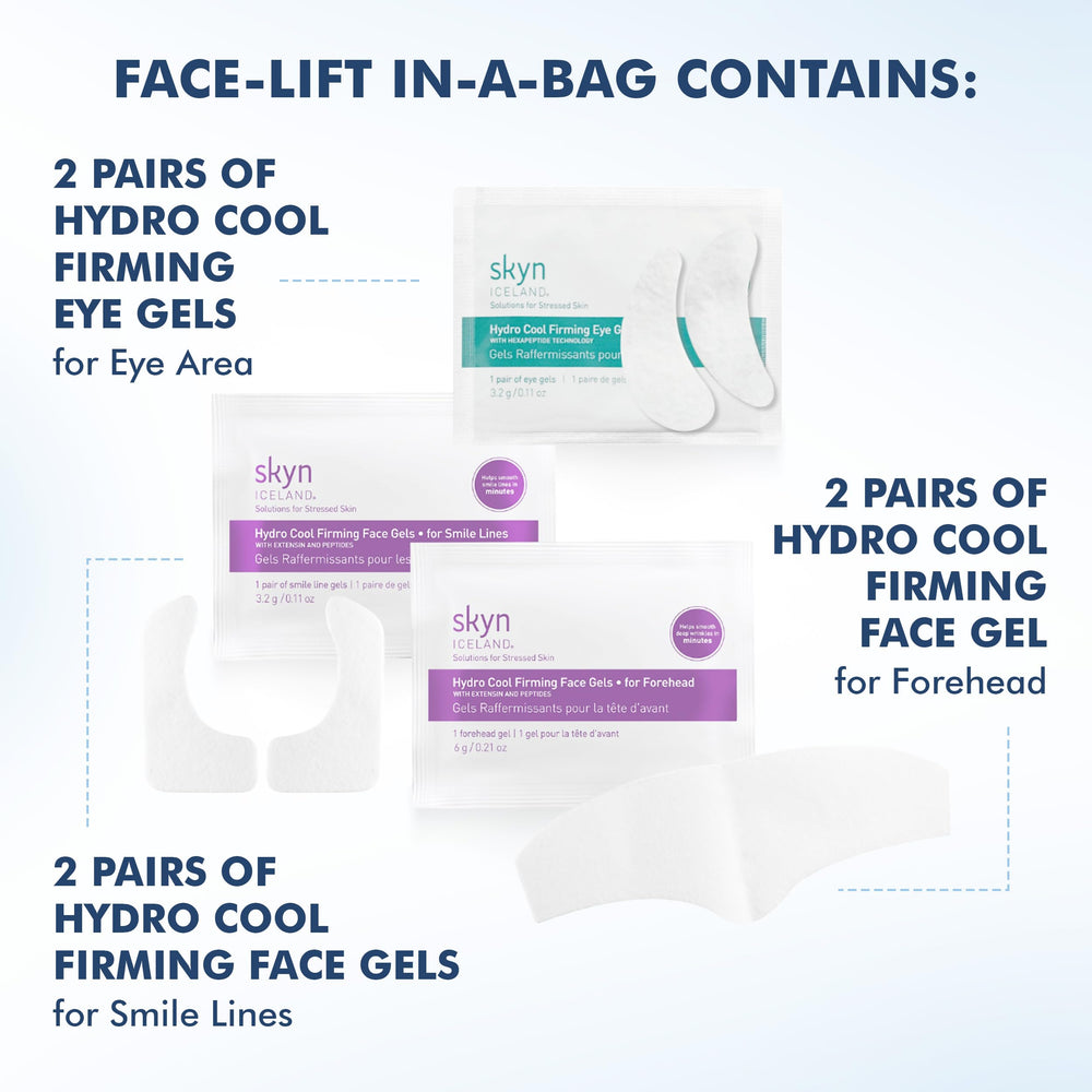 Skyn ICELAND Under-eye patches provide cooling relief and subtle smoothing.