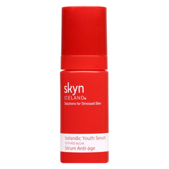 Skyn Iceland Icelandic Youth Serum bottle ready for a hydrating routine.