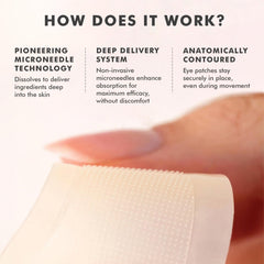 skyn ICELAND under-eye patches target fine lines for a smoother look.