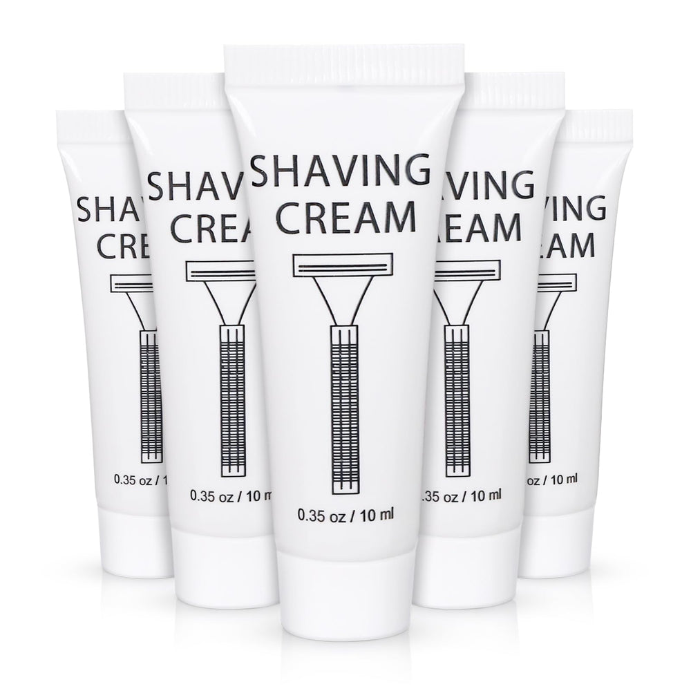 SLequipo 150-pack shaving cream tubes bulk supply for home and hospitality use.
