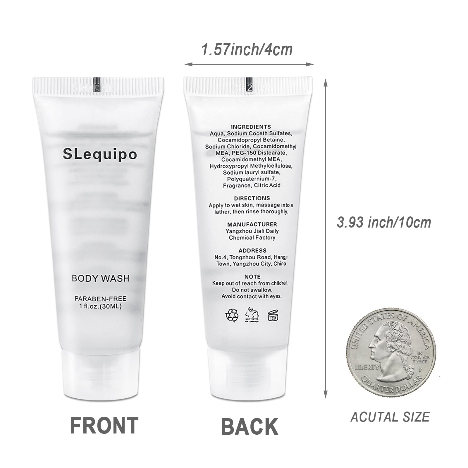 SLequipo bulk hotel toiletries packaging presents neat appearance for bulk orders.