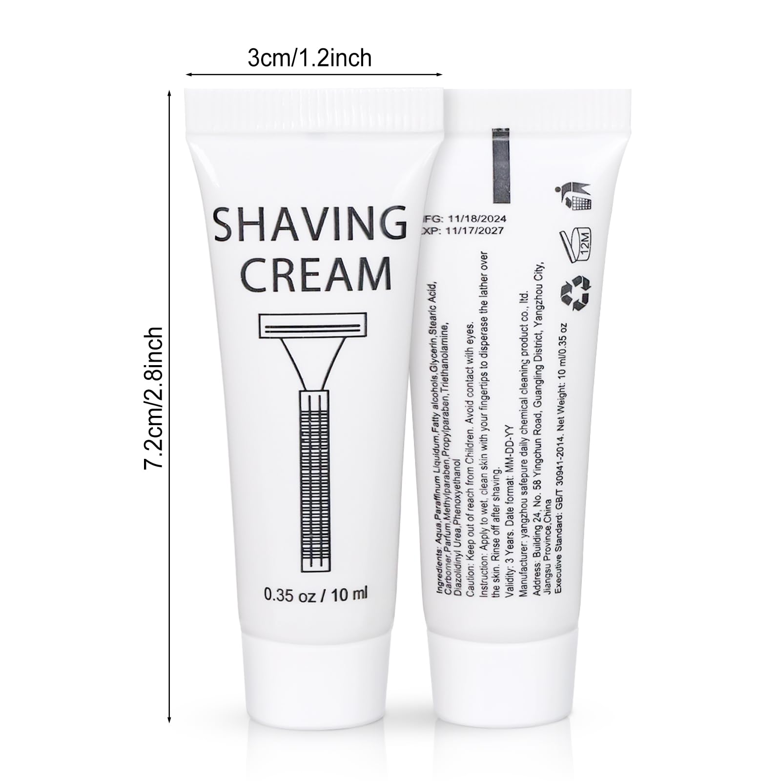 Close-up of creamy texture from SLequipo for a smooth shave.