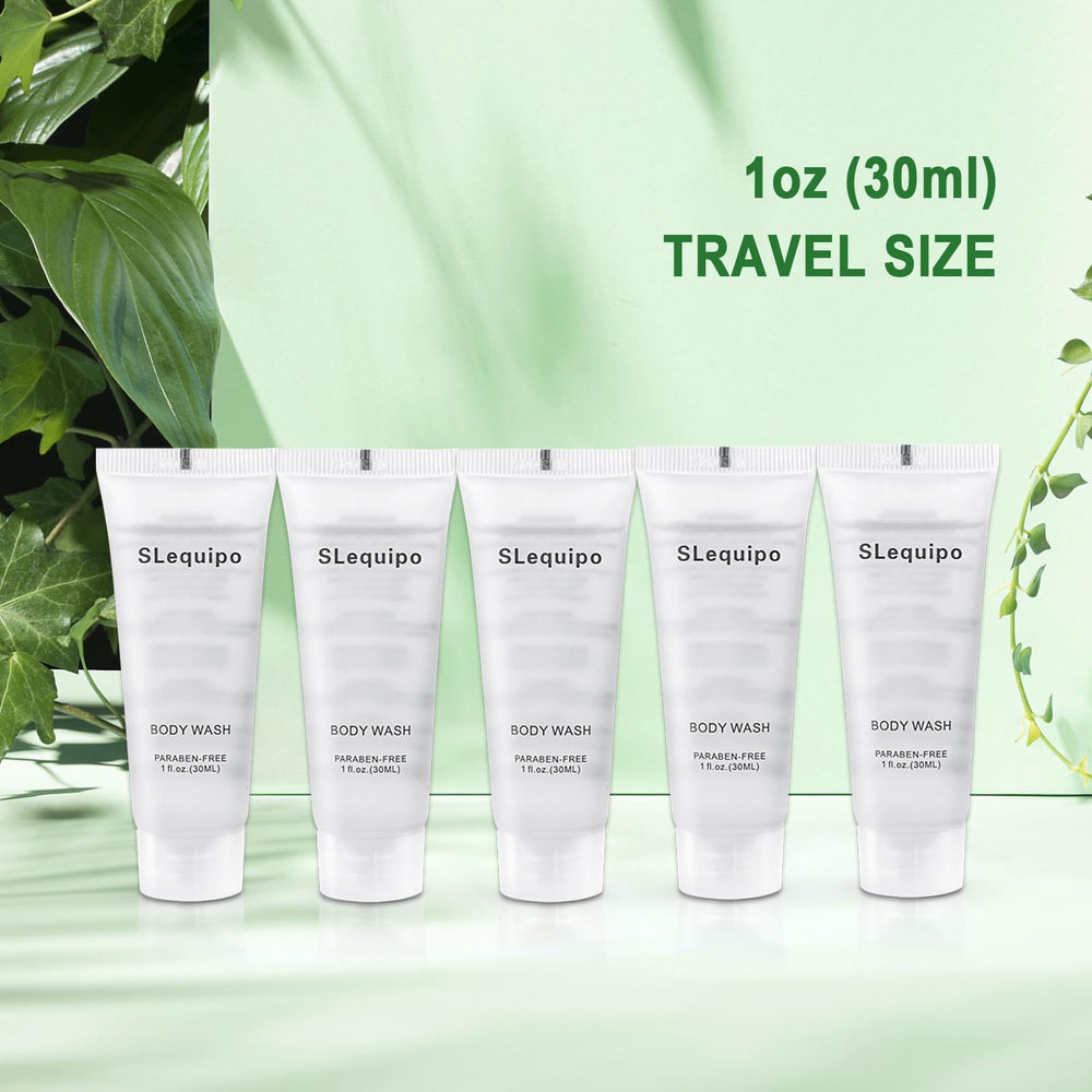 SLequipo cruelty-free label signals ethical guest amenities.