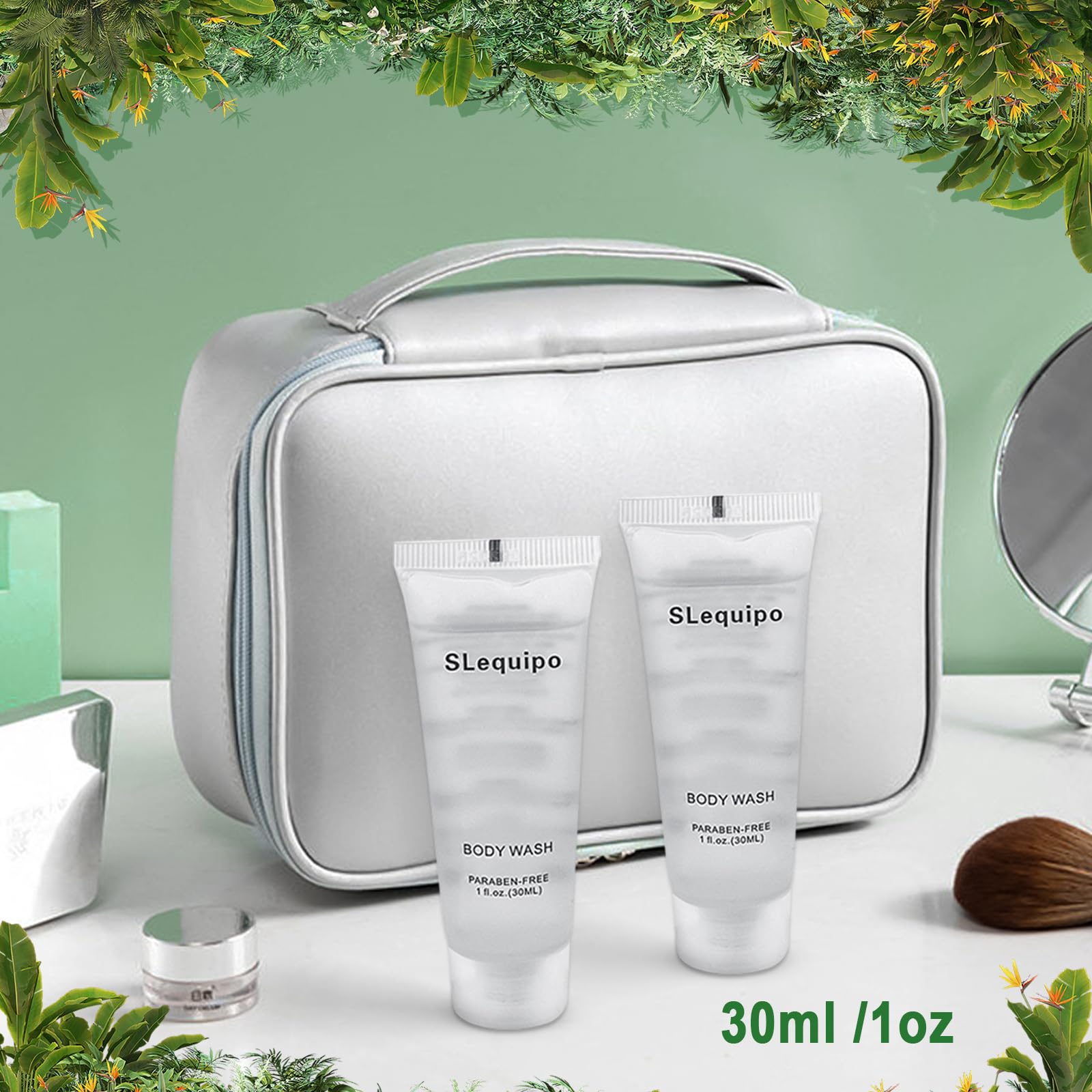 SLequipo neutru fragrance closeup hints at refreshing natural scent.
