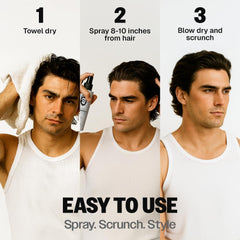 Slick Gorilla matte finish spray creates a clean, dry texture