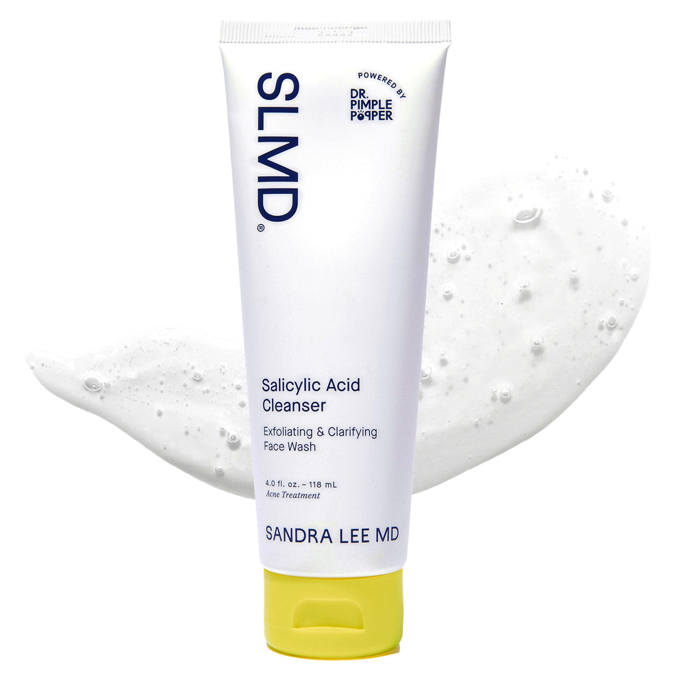 SLMD Salicylic Acid Cleanser bottle for daily cleansing and oil control.