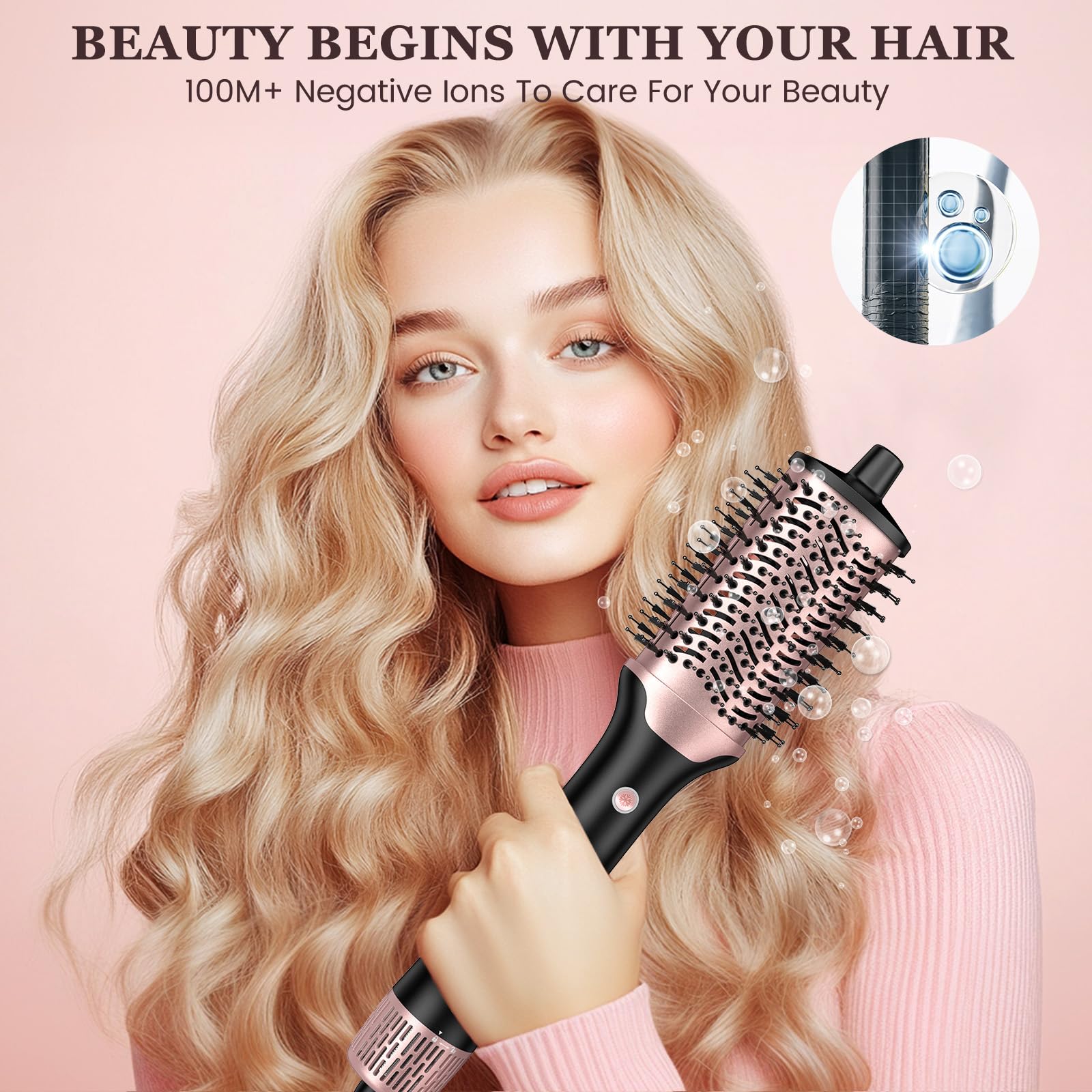 Slopehill ionic technology reduces frizz for shiny results