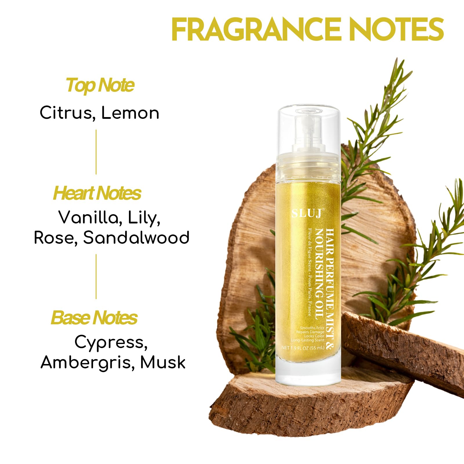 SLUJ Hair Perfume Parisian scent evokes effortless elegance during outings.