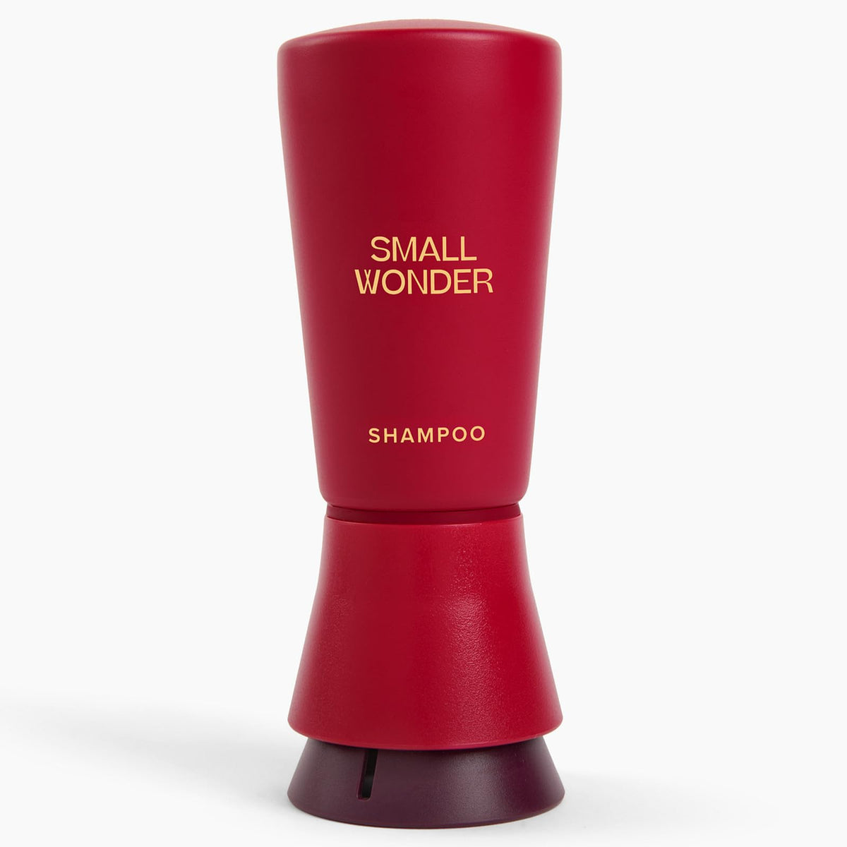 Small Wonder Signature Shampoo bottle pours powder into creamy lather for easy cleansing