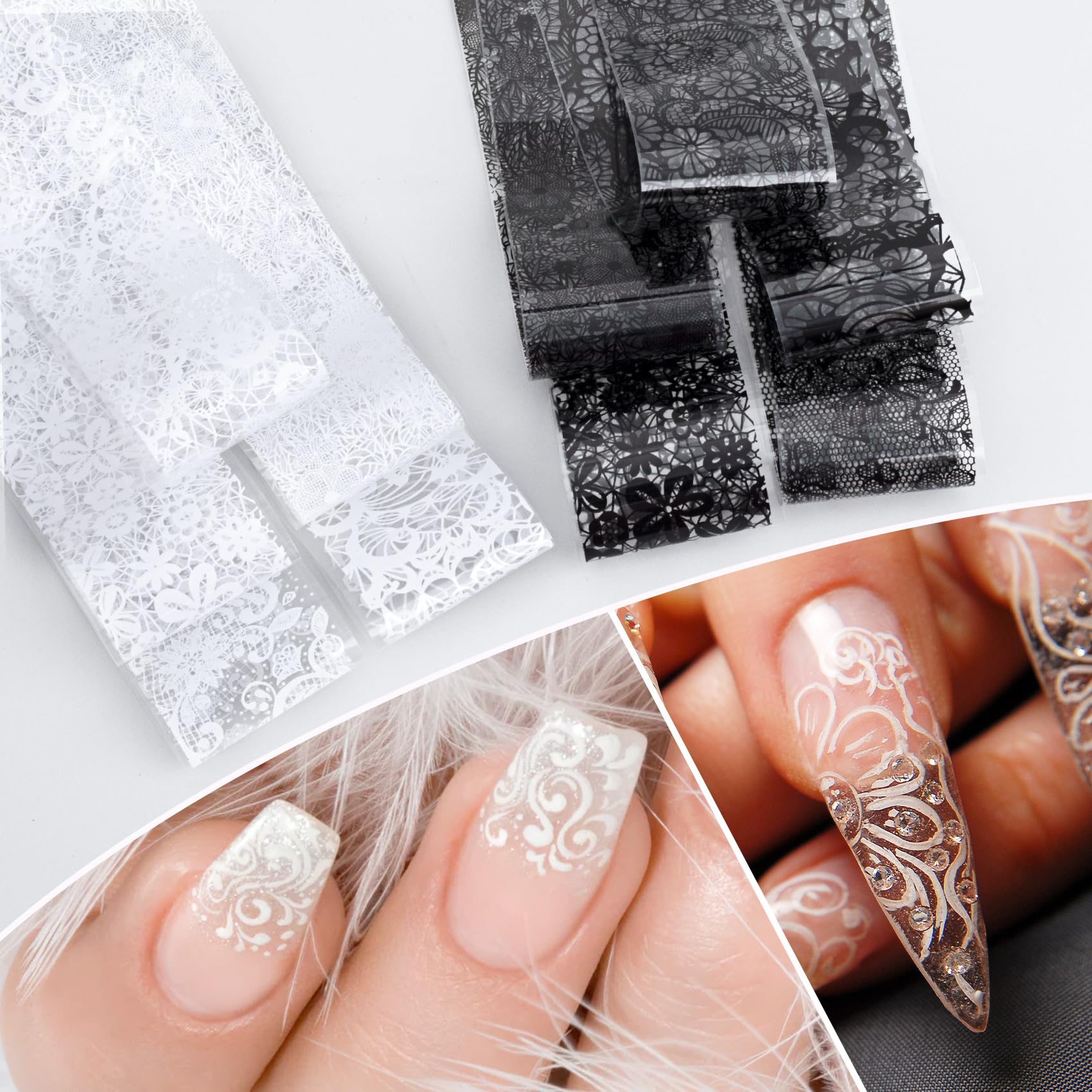 SmallCat lace foil makes a thoughtful holiday gift idea for nail art lovers.