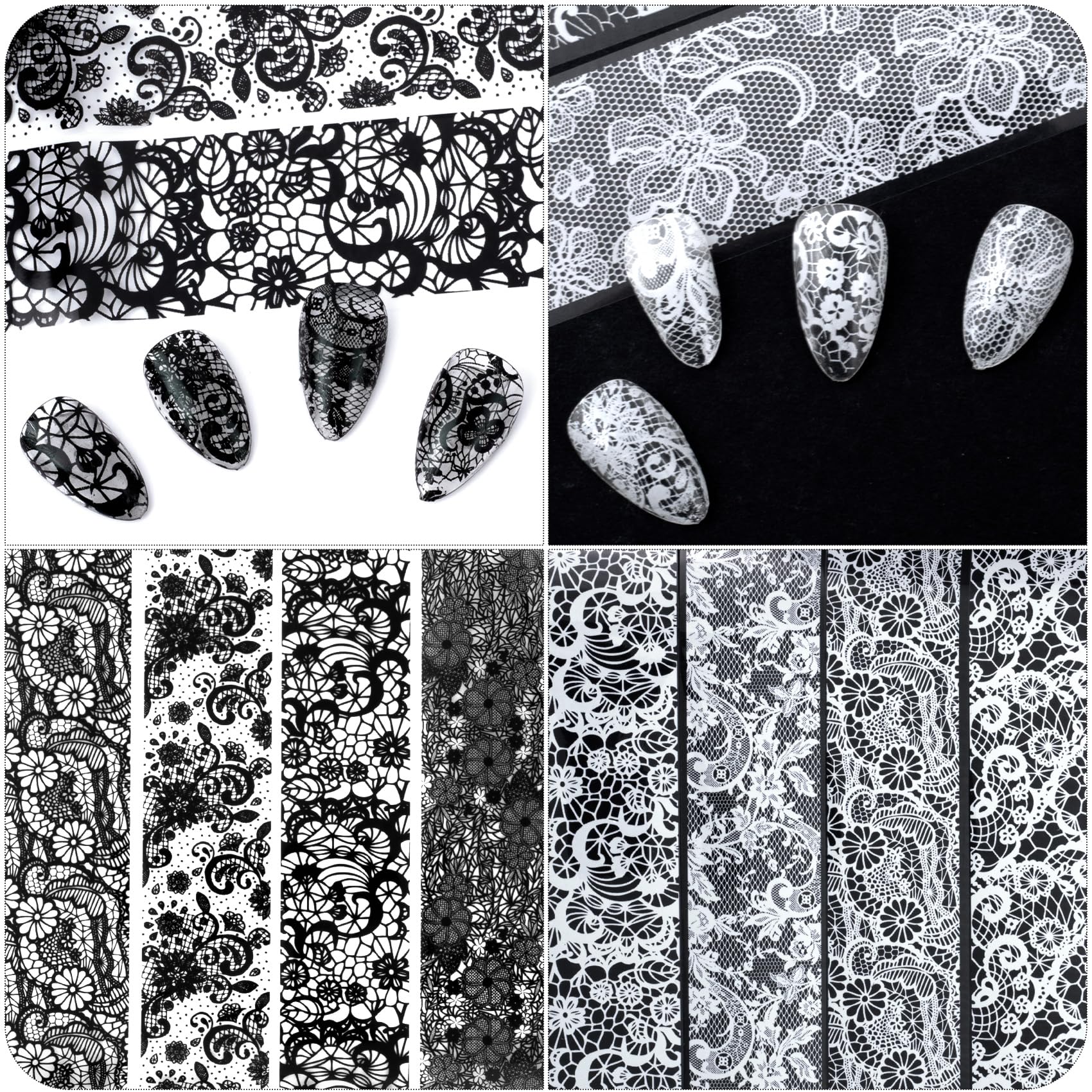 SmallCat multi use foil decor for nails and accessories like phone cases.