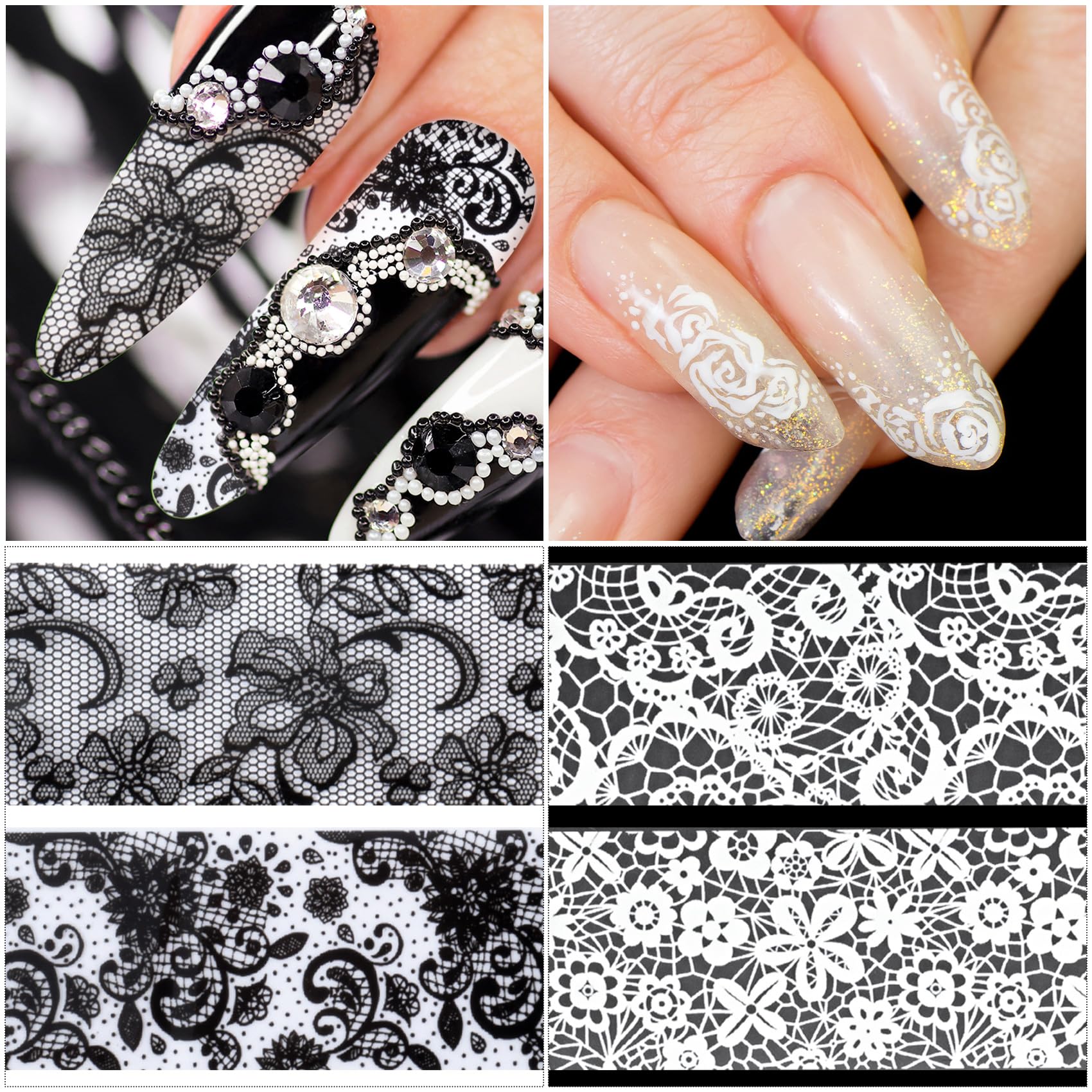 SmallCat versatile foil for natural and false nails in DIY settings.