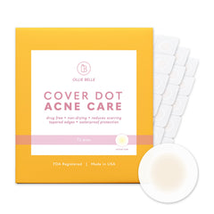 SMARTMED Cover Dot Acne Care packaging front showing discreet, skin-friendly design for daily use.